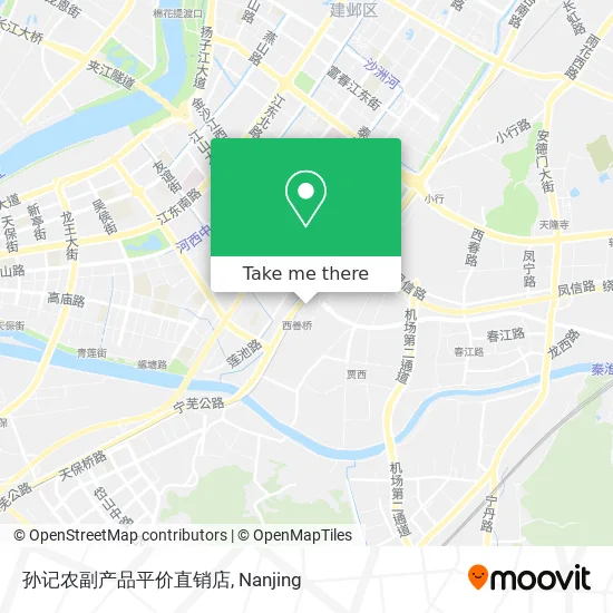 孙记农副产品平价直销店 map
