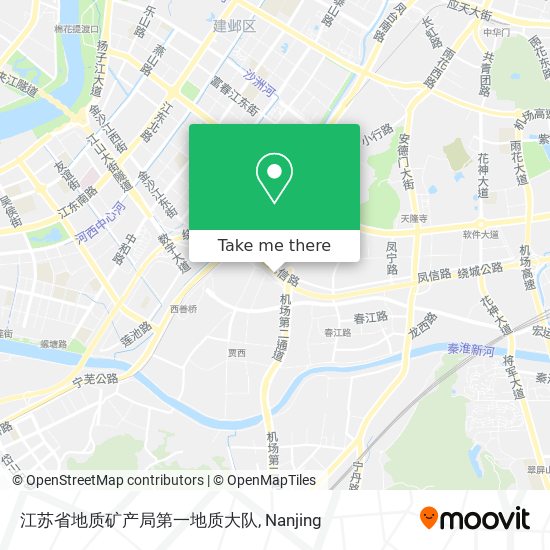 江苏省地质矿产局第一地质大队 map