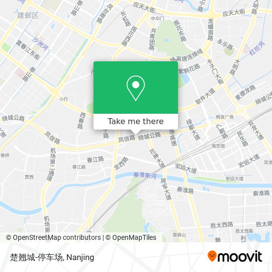 楚翘城-停车场 map
