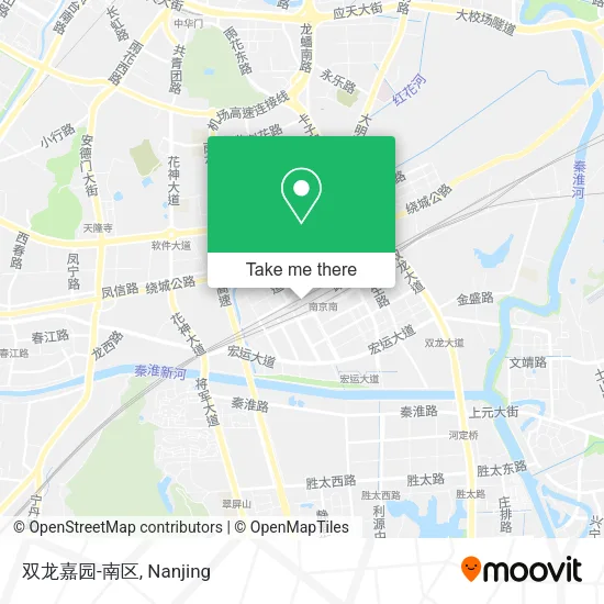 双龙嘉园-南区 map