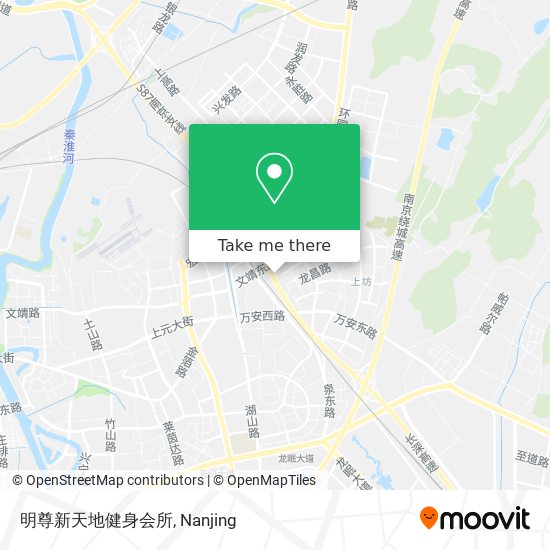明尊新天地健身会所 map
