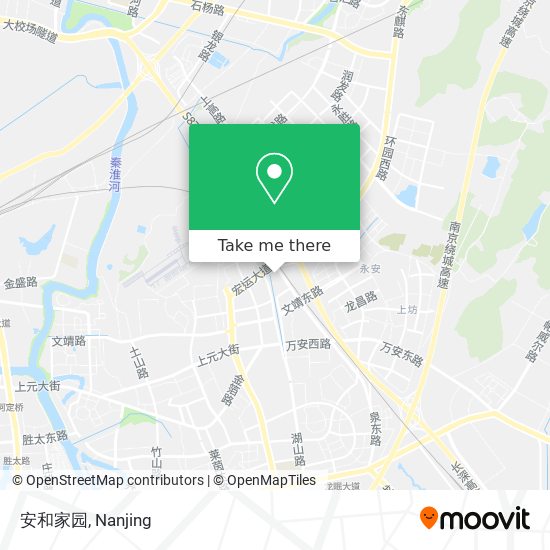 安和家园 map