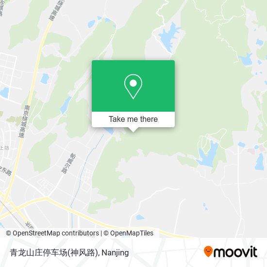 青龙山庄停车场(神风路) map
