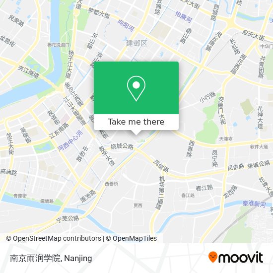 南京雨润学院 map