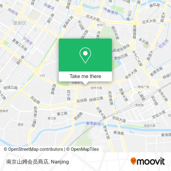 南京山姆会员商店 map