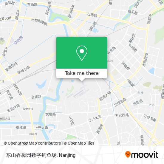 东山香樟园数字钓鱼场 map
