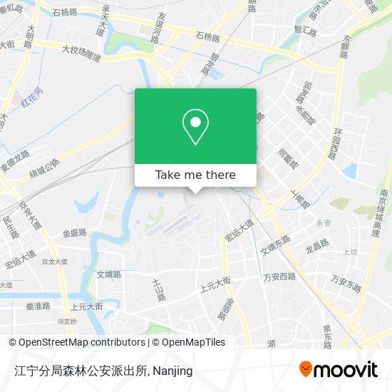 江宁分局森林公安派出所 map