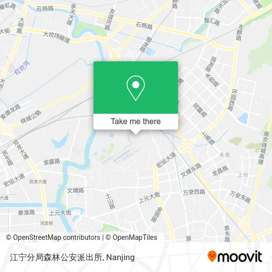 江宁分局森林公安派出所 map