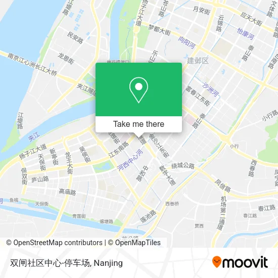 双闸社区中心-停车场 map