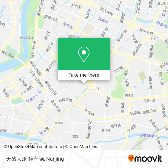 天盛大厦-停车场 map