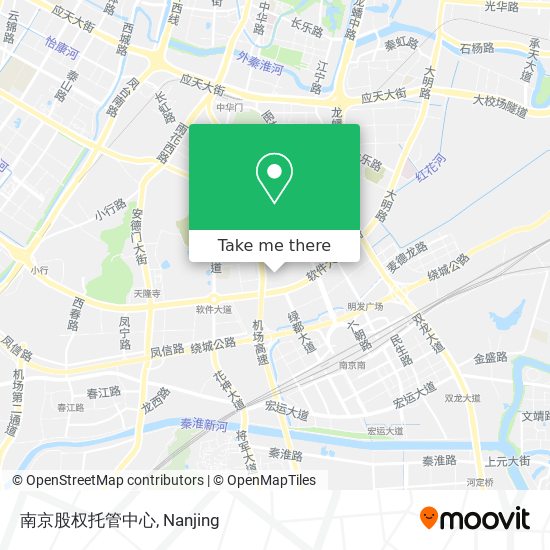 南京股权托管中心 map