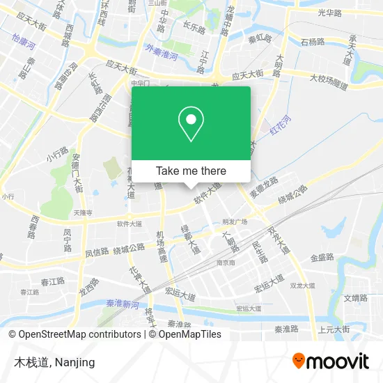 木栈道 map