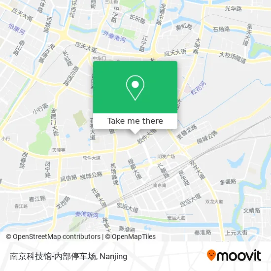 南京科技馆-内部停车场 map