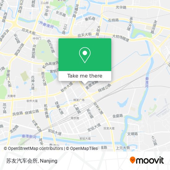 苏友汽车会所 map