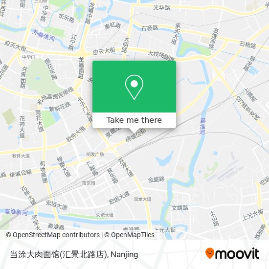 当涂大肉面馆(汇景北路店) map