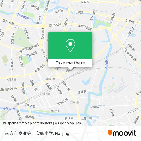 南京市秦淮第二实验小学 map