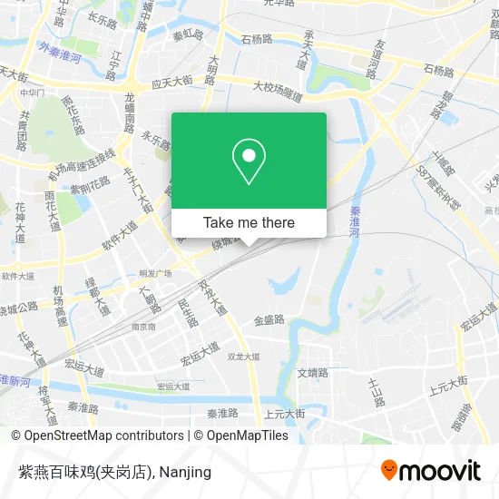 紫燕百味鸡(夹岗店) map