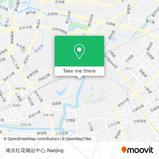 南京红花储运中心 map