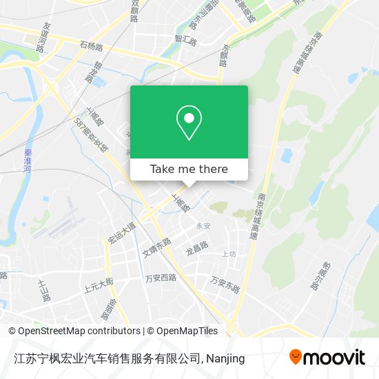 江苏宁枫宏业汽车销售服务有限公司 map