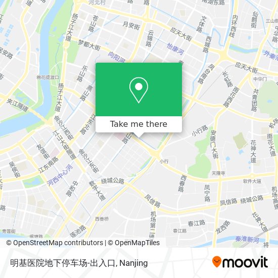 明基医院地下停车场-出入口 map