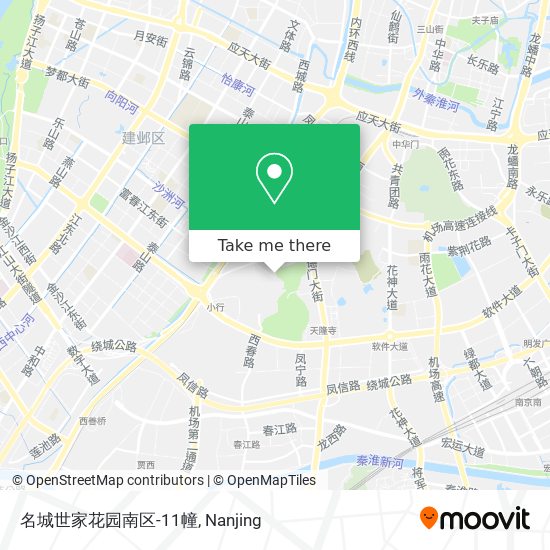 名城世家花园南区-11幢 map