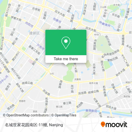名城世家花园南区-11幢 map