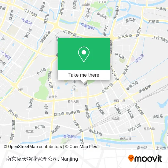 南京应天物业管理公司 map