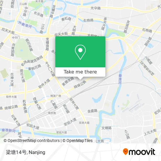 梁塘14号 map