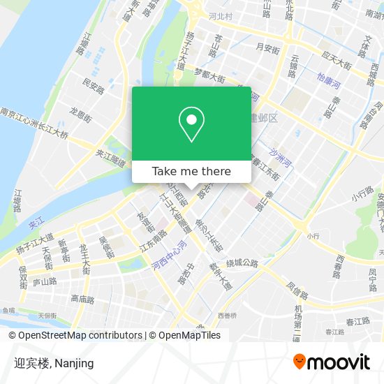 迎宾楼 map