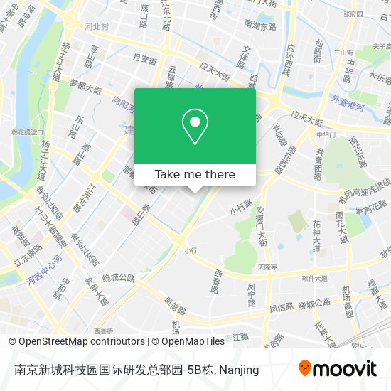 南京新城科技园国际研发总部园-5B栋 map