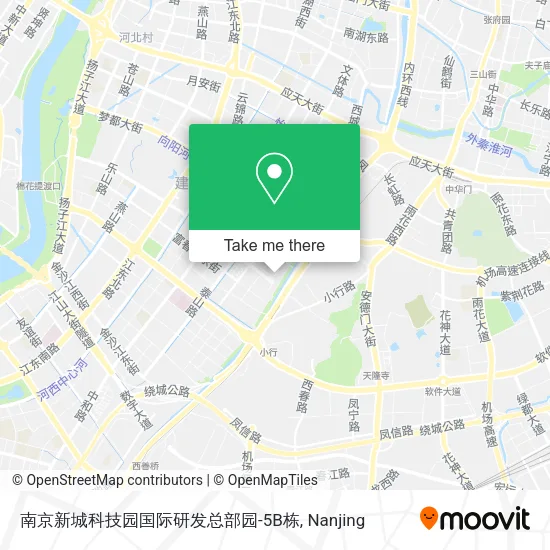 南京新城科技园国际研发总部园-5B栋 map
