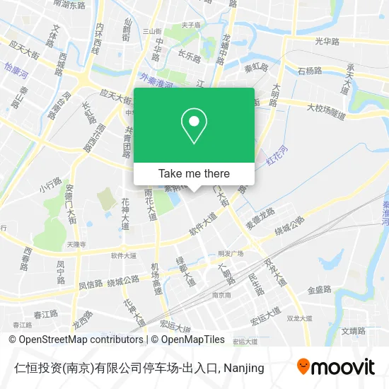 仁恒投资(南京)有限公司停车场-出入口 map
