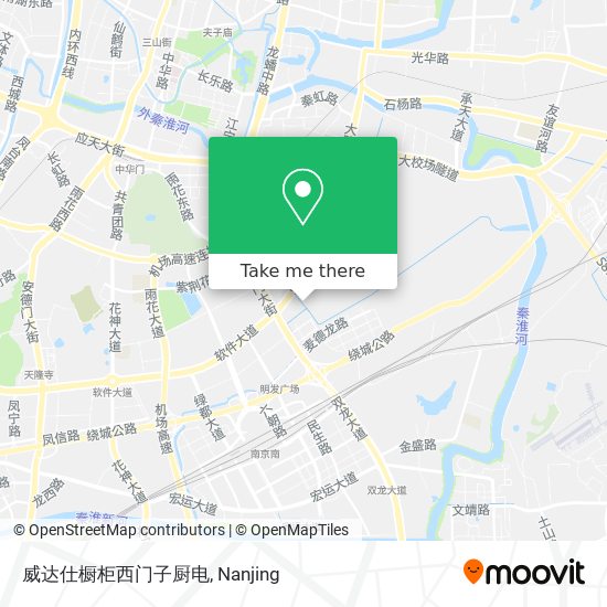 威达仕橱柜西门子厨电 map