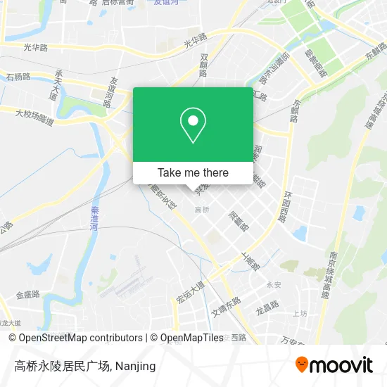 高桥永陵居民广场 map