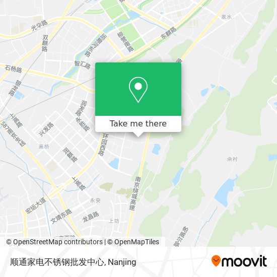 顺通家电不锈钢批发中心 map