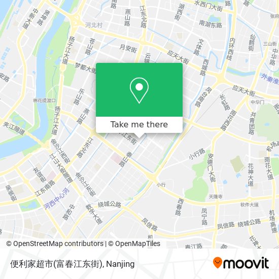 便利家超市(富春江东街) map