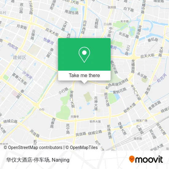 华仪大酒店-停车场 map