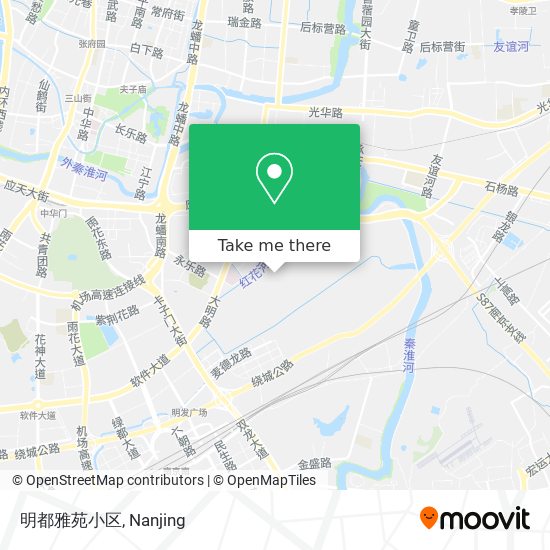 明都雅苑小区 map