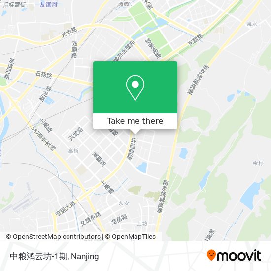 中粮鸿云坊-1期 map
