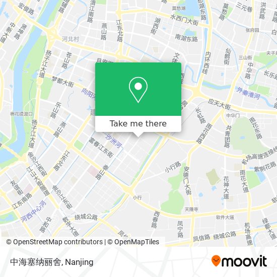 中海塞纳丽舍 map