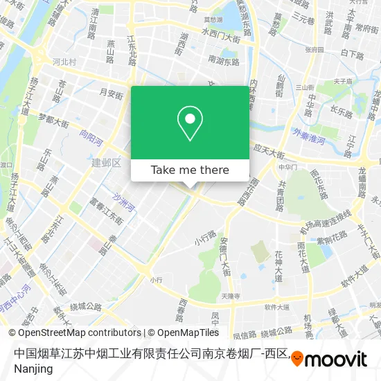 中国烟草江苏中烟工业有限责任公司南京卷烟厂-西区 map