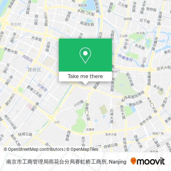 南京市工商管理局雨花台分局赛虹桥工商所 map