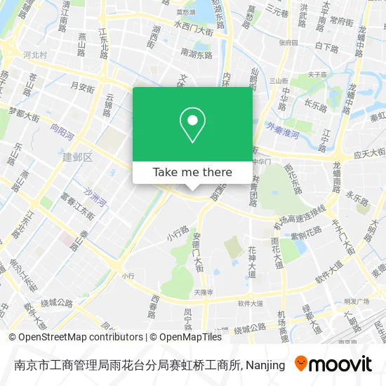 南京市工商管理局雨花台分局赛虹桥工商所 map