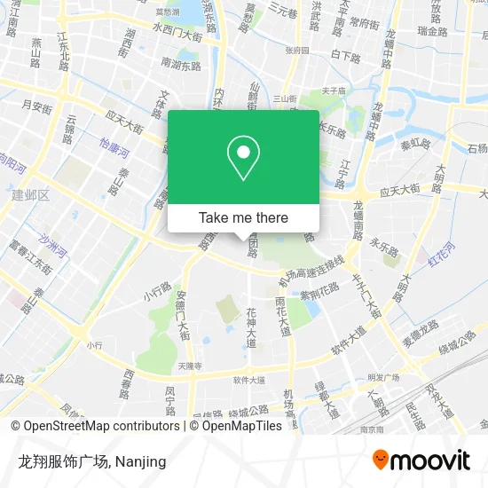 龙翔服饰广场 map