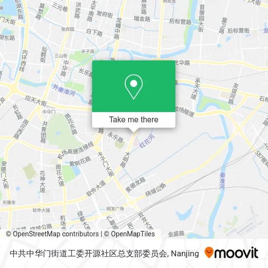 中共中华门街道工委开源社区总支部委员会 map