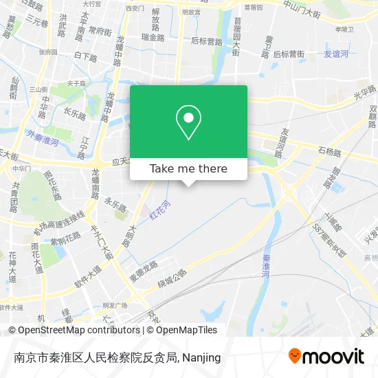 南京市秦淮区人民检察院反贪局 map