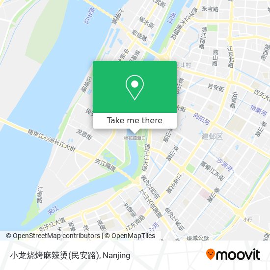 小龙烧烤麻辣烫(民安路) map