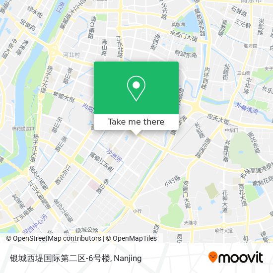 银城西堤国际第二区-6号楼 map