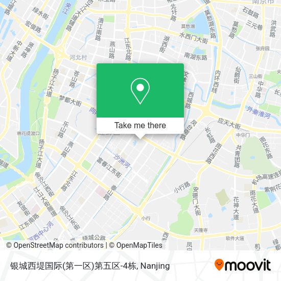 银城西堤国际(第一区)第五区-4栋 map