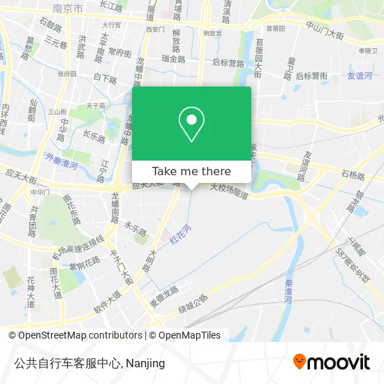 公共自行车客服中心 map